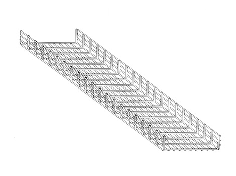 钢质网格电缆桥架